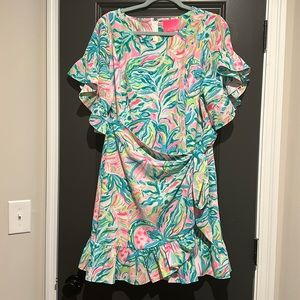 NWT Lilly Pulitzer Darlah stretch wrap dress